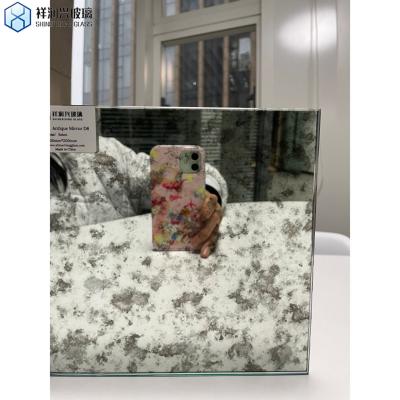 China Amusement Vintage Glass Silver Mirrors Wall Decorative Mirror Antique Mirror Glass for sale