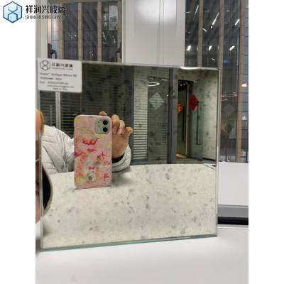 China Outdoors 4mm 5mm 6mm Resin Vintage Vanity Mirror and Antique Large Mirror Glass Sheet for sale