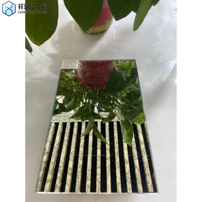 China Decorative Mirror for Bathroom Antique Silver Defogger Touch Sensor LED Glass Mirror for sale