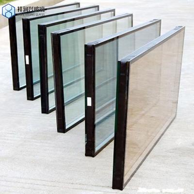 China Triple Tempered Laminated Insulated Glass Unit Panes for Building Curtain Wall Window for sale