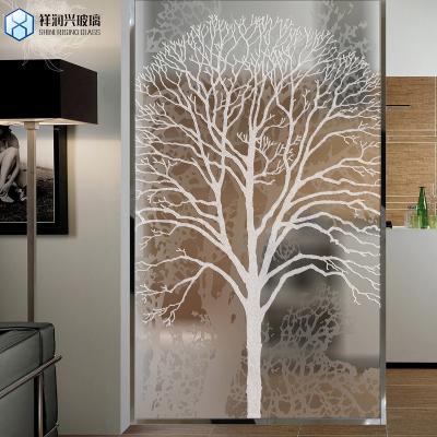 China Decorative Door Crystal Art Painting Glass Opaque Coloured Leaded Stained Glass Panel for sale