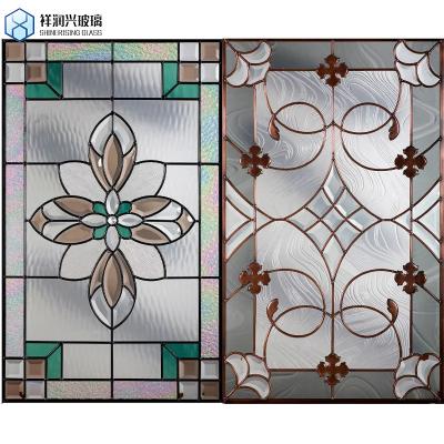 China Insulated Glass 300X300mm City Star Glass Wall Arts for Craft Hobby Art Studio Club for sale