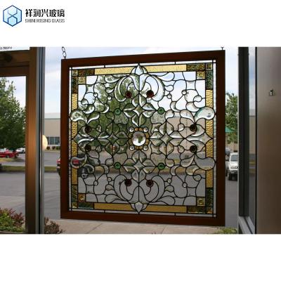 China GB15763.2-2005 Standard Crystal Glass Brick with Beautiful Design and Thickness Demand for sale