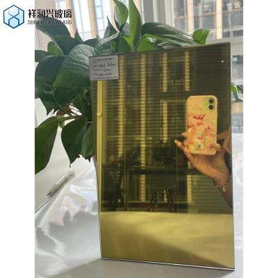 China GB15763.2-2005 Standard Colored Mirror Glass Sheet for Modern Building Decoration for sale