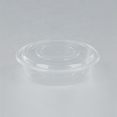 China 1600ml Round Plastic Freshness Retention Clear Bowl Bowl For Soup for sale