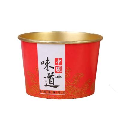 China Microwavable Biodegradable Custom Food Packet Paper Freshness Preservation Gold Foil Cheap Price Food Packing Box for sale