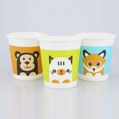 China Disposable Customized Logo Recycled Paper Cup Drink Paper Coffee Cup for sale