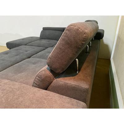 China Dingzhi Furniture Factory Price Double Sofa Come Bed Multifunctional Storage Sofa Bed for sale