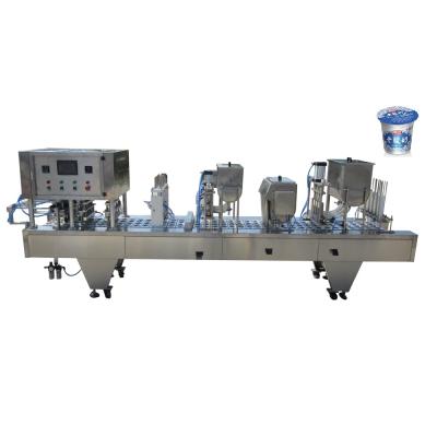 Китай Stainless Steel  Automatic Flowing Liquid Water Cup Fill Sealing Machine продается