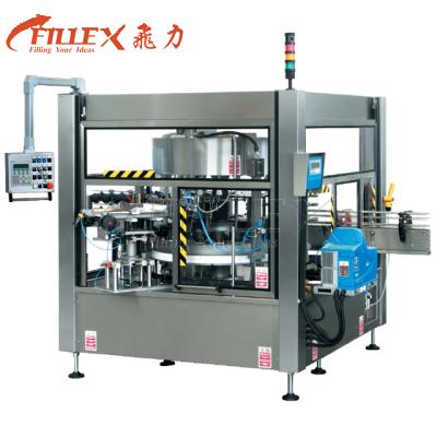 China High speed 24000bph 500ml drink water bottle hot glue melting labeling machine for sale