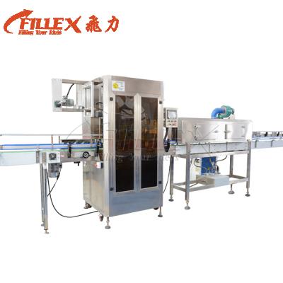 China Bottle Jar Tin Can Automatic Labeling Machine For Beverage Factory Production en venta