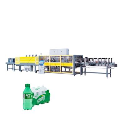 Китай Full Automatic Wrapper Packaging Machine Linear Type PE Film Machine For Bottles продается