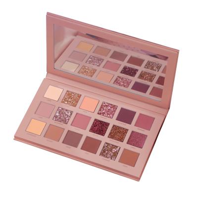 China Waterproof Purple Red Eyeshadow Nude Box for sale