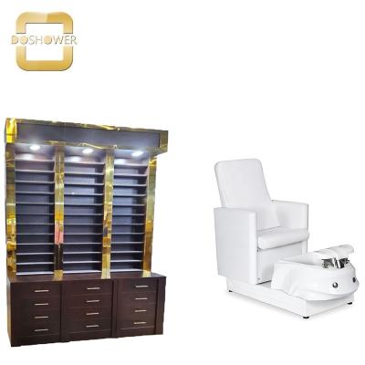 China Rotating display nail polish rack with nail polish set nail polish rack for sale