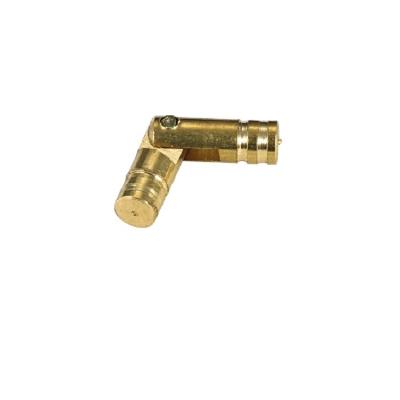 China Concealed Mini Cylindrical Barrel Hinges 304 Brass Concealed Mini Cylindrical Barrel Hinges Hardware For Jewelry Box for sale