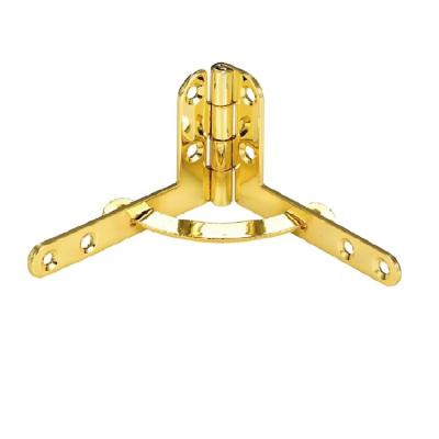 China Factory self-produced and self sold Adjustable Metal Quadrant Hinge Wooden Gift Box Hinge Foldable Jewelry Box Hinges for sale