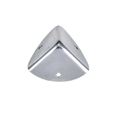 China Factory self-produced and self sold wholesale iron coating Metal Triangle Bag Corner metal wooden jewelry box edge corner protection for sale