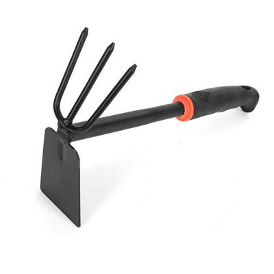 China Garden Work Two-End Hoe Dual Function Hoe Five Teeth Rake Shovel Shovel Flower Shovel Outdoor Garden Tools for sale