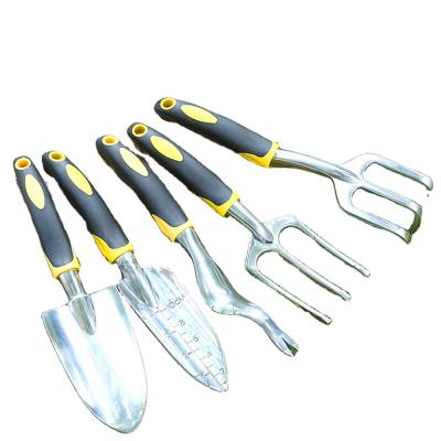 China Garden Work Garden Tool Eight-piece Set Ergonomic Hand Trowel Bonsai Shovel Rake Cultivator Handle Garden Lawn Grafting Weeder Tools for sale