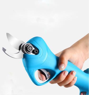 China Large Capacity Wear Resistant Fashion Sales Sk5 Anti-skid Handle Pruner Steel Electric Pruner Shear And Durable Battery Charging for sale