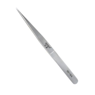 China High Hardness 302 Anti Static Acid Resistance Stainless Steel Anti Magnetism SA Series Tweezers Eyelash Tweezers for sale