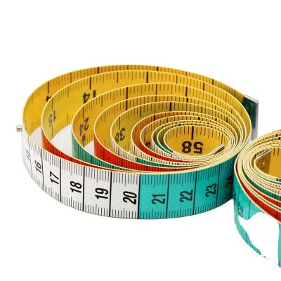 China Best Price Customized Clear Printing Tailor Sewing Tape Measure Auto Tape Measure Eco-friendly for sale