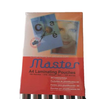 China ID A7 A6 A5 A4 A3 125mic Master Pockets Moisture Proof Paper Lamination LAMINATOR /Laminator Pocket Sheets/China Laminating Films Suppliers for sale