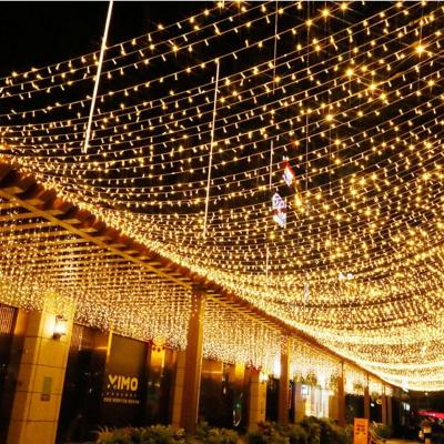 China AC Plug LED String Light 8x4m 1024 LED Curtain Fairy Lights Indoor/Outdoor Holiday LED String Lights For Christmas Tree Party Bedroom Decoration for sale