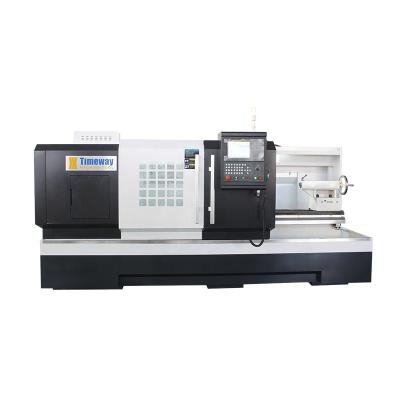 China 11/15kW Power CK-660 660mm swing FANUC Flat Bed Type CNC Lathe Machine for Metal Sale for sale