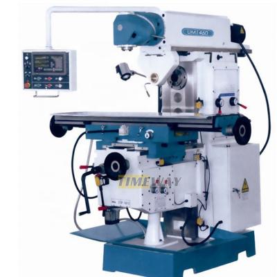 China Universal Knee Type Milling Machine 2220x1660x2020 Model and Turret Swivel Head Combo for sale