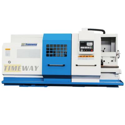 China Precision Turning Flat Bed CNC Lathe Machine with FANUC CNC Controller and 570mm Travel for sale