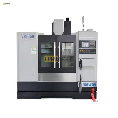 China 7.5/11kw Potencia del motor principal VMC650 Centro de mecanizado vertical CNC de 3 ejes para piezas pesadas en venta