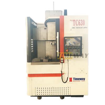 China 600mm Travel Z Axis VTC630 Vertical CNC Lathe Machine for User-Friendly Operation for sale