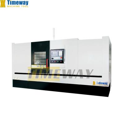 China CK-80 CNC Slant Bed Lathe /Torno CNC com single spindle e 750mm Travel Z Axis à venda