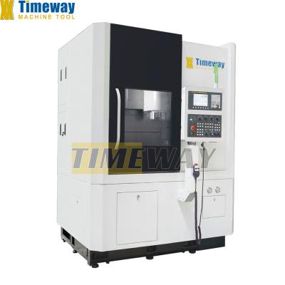 China Torno CNC vertical VTC800 combinado de precisão e eficiência para usinagem de metais à venda