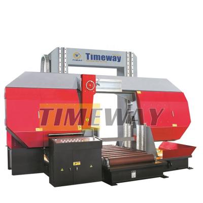 China Large Semi Automatic Horizontal Metal Band Sawing Machine GBS-1000 for Manufacturing Plant for sale