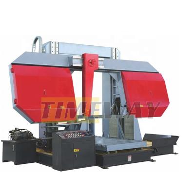 China 27/40/54/68/80m/min Blade Speed 2.2kw Horizontale Metal Band Sawer voor precisie snijden Te koop