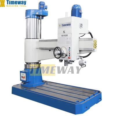 Chine 5.5kw Main Motor Power Radial Drilling Machine RD-620 avec une capacité de forage maximale de 63 mm à vendre