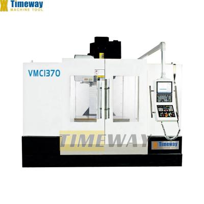 China Metal Milling VMC1370 Vertical Machine Center with 5 T-Slots and Spindle Bore for sale