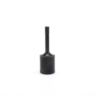 China M14 Black Marble Vacuum Welded Stone Tile Core Drill Bit Set Tiles Diamond Hole Saw Diamond Core Drill Bit for sale