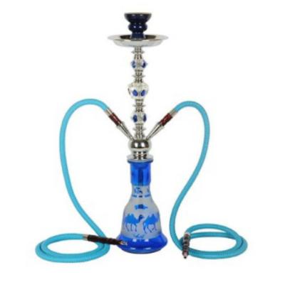 China Crystal Shisha Glass Smoking Pipe Mini Electronic Cigarett Hookah for sale