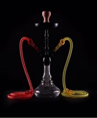 China Aluminum Hookah Durable Shisha Nargile Lounge Best Arab Chicha Customer Color for sale