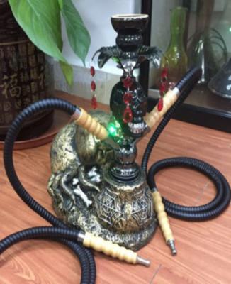 China Woyu Spider Style Double Hoses Charcoal Resin Hookah for Halloween Shisha Nargile for sale