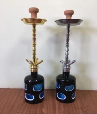 China Advanced Customization Zinc Alloy Hookah High Quality Four Smoking Water Pipes Shisha Nargile for sale