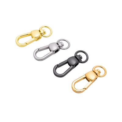 China Zinc Alloy Bag Straps Hooks Closure Lock Quick Release Brass Trigger Carabiner Gold Handbag High Quality Zinc Alloy Buckle for sale