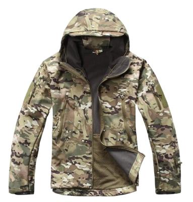 China Custom Multicolor Camouflage Sports Mountaineering Jacket Waterproof Tactical Uniform Outdoor Windproof Military Uniforms Jacket for sale