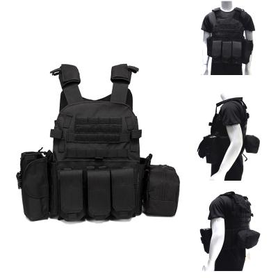 China Tactical Military Vest Army Training Vest Self-Defense Clothing Factory 5 Pocket Outdoor Assault Game for sale