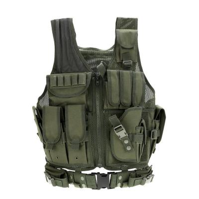 China Multicolor Tactical Vest 600D Oxford Outdoor Waterproof Military Camouflage Sports Vest for sale