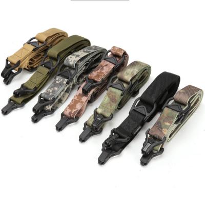 China Factory Wholesale Order High Density Nylon Tactical Rope Two Point Sling Tactical Rope Riffle For Increasing Mountaining for sale