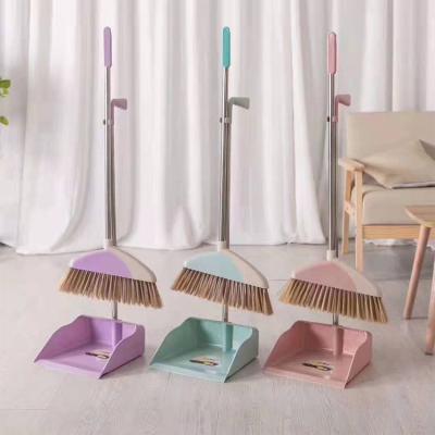 China Heavy Duty Industrial Magic Broom Broom Indoor Cleaning Outdoor Plastic Soft Broom for sale